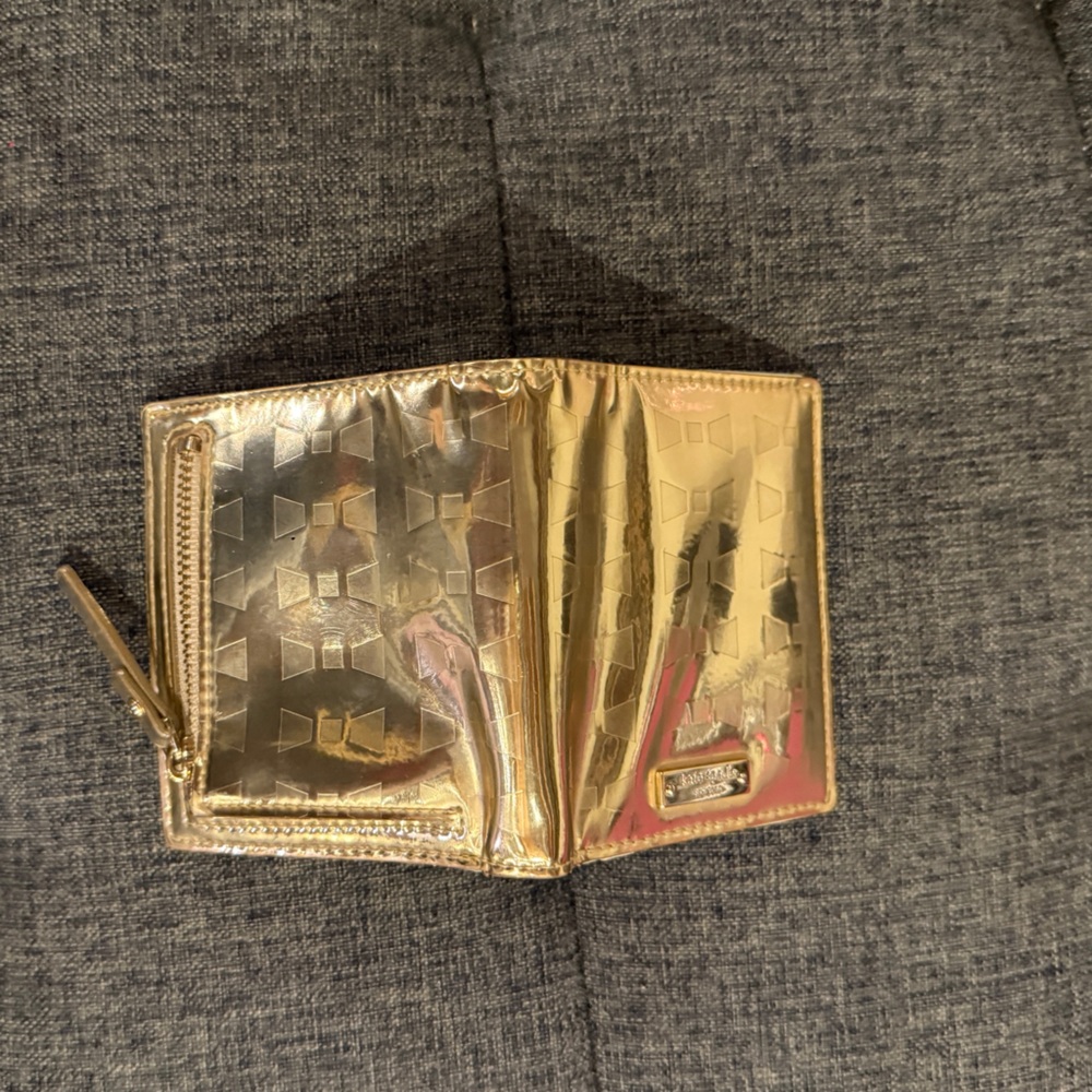 Kate Spade Gold Metallic Wallet